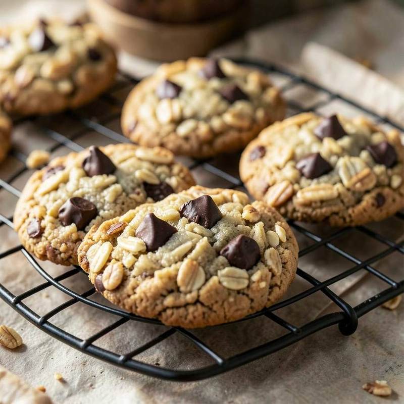 Three-Ingredient Banana Oat Cookies