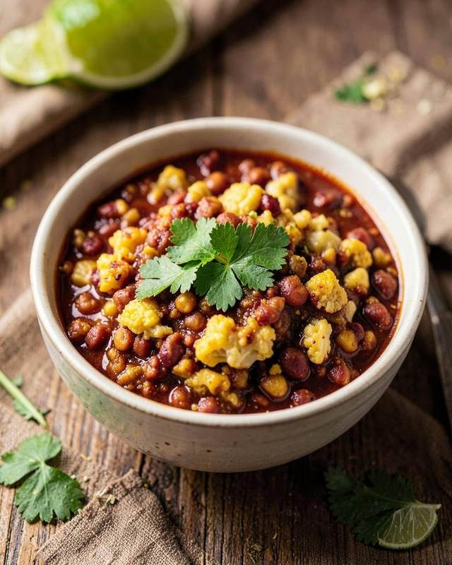 Cauliflower & Red Lentil Dhal