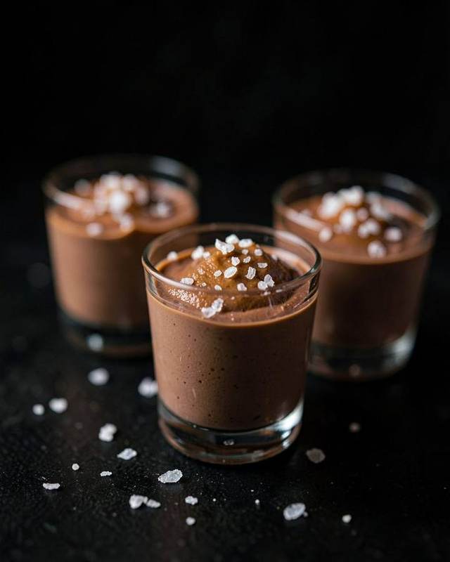Salted Caramel Chocolate Mousse
