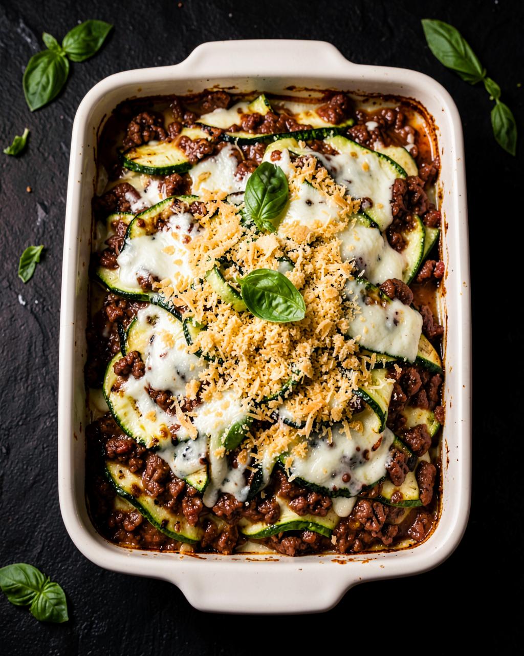 Low-Carb Zucchini Lasagna