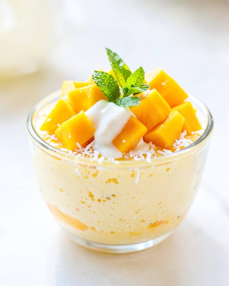 Mango Coconut Sago