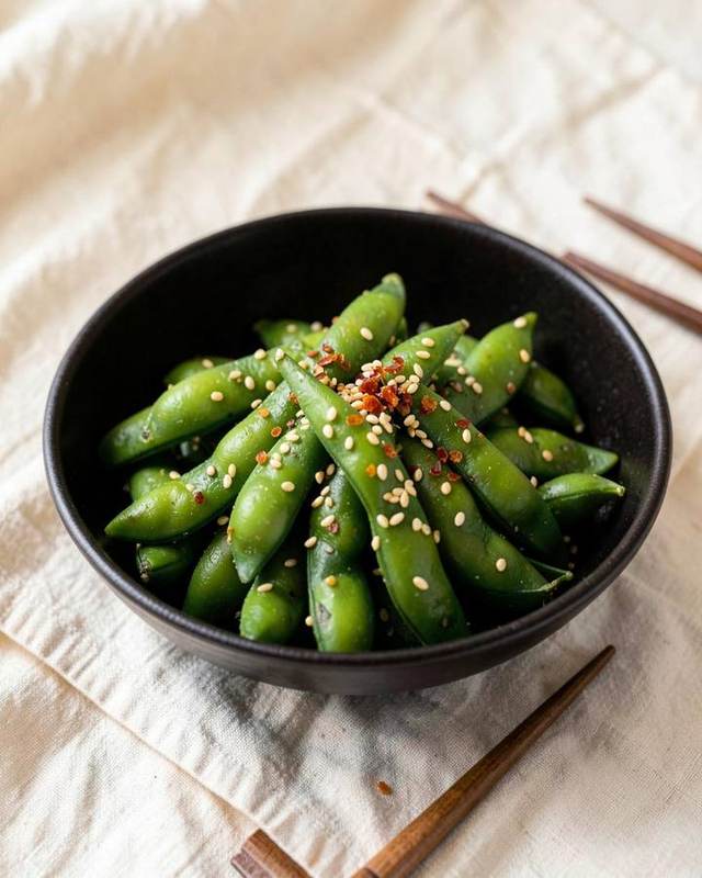 Miso Sesame Edamame