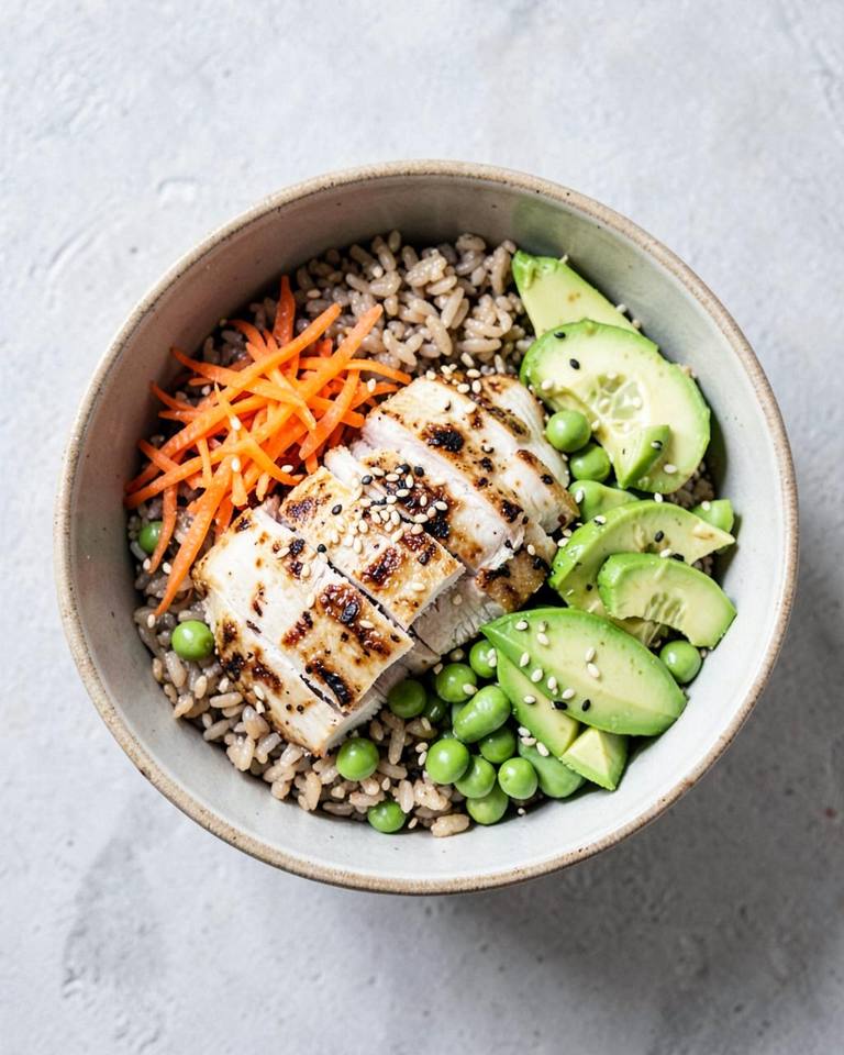 Miso Chicken Nourish Bowl
