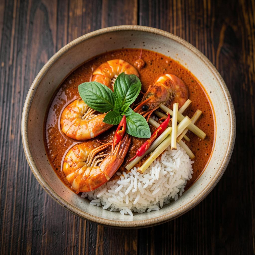 Thai Red Curry Prawn