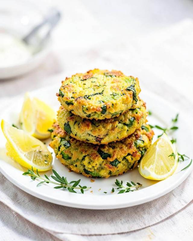 Golden Zucchini Fritters